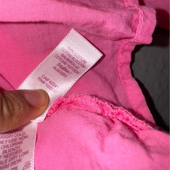 Anthropologie Velvet by Graham & Spencer pink blouse, XL made in the USA - Picture 3 of 5